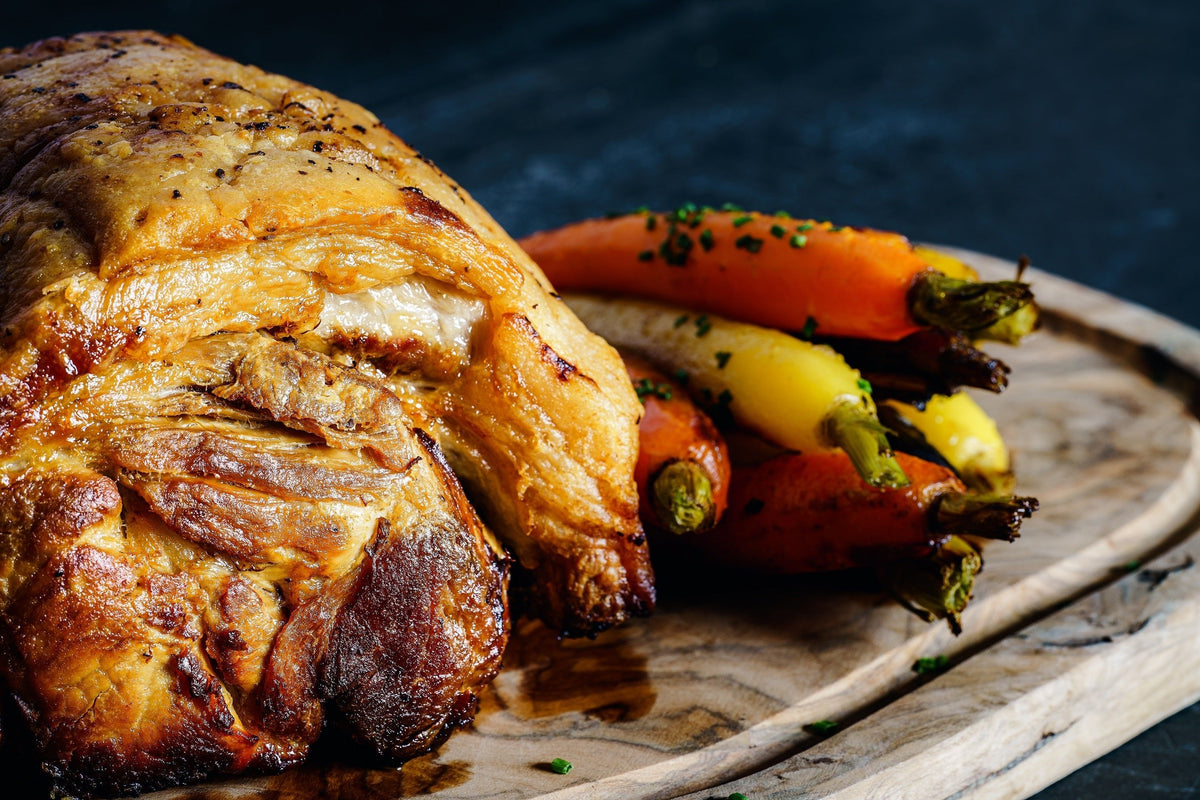Pork Shoulder with Lavender, Honey & Bay