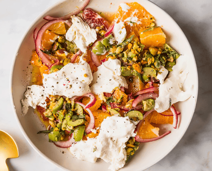 Citrus & Red Onion Salad