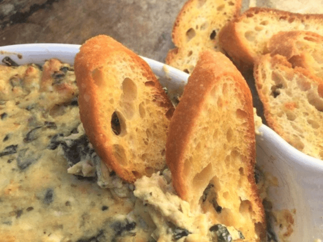 Warm Artichoke Spinach Dip