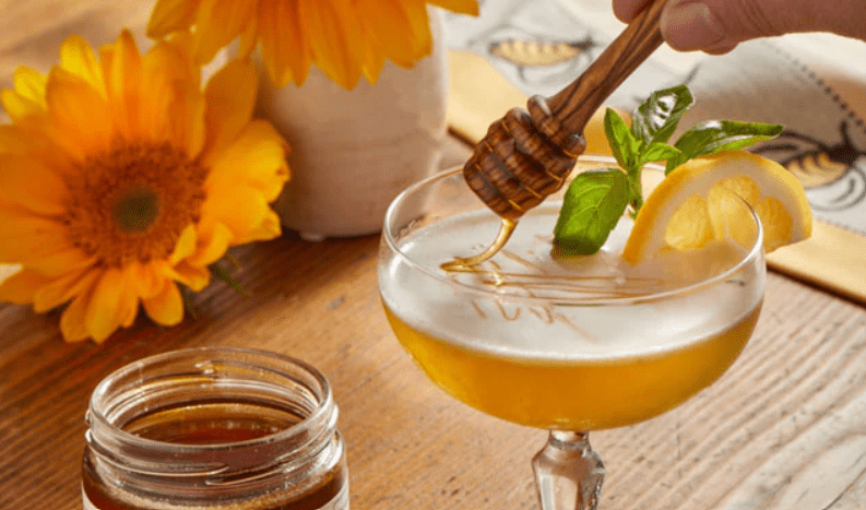 The Bee's Knees Honey Cocktail