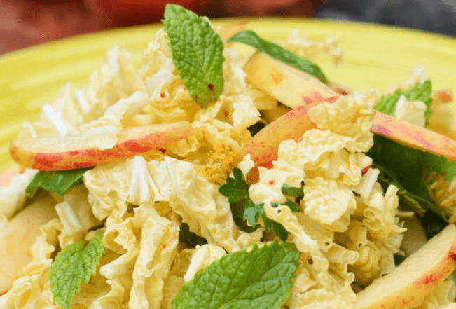 Cabbage & Apple Slaw