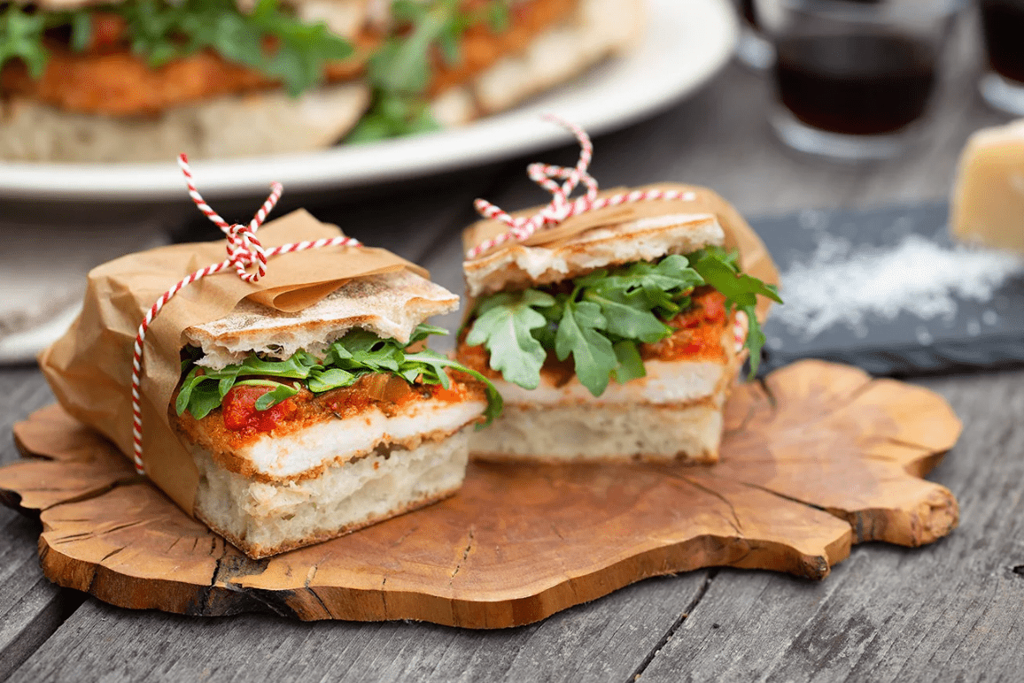 Classic Italian Crispy Chicken Sandwich