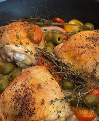Roasted Chicken Provencal