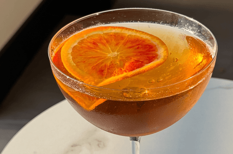 Vanilla Blood Orange Martini