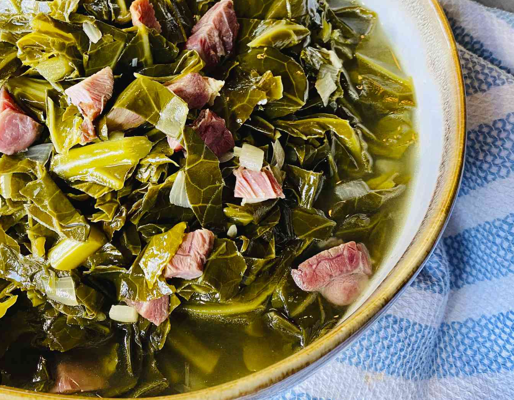 Slow-Cooked Collard Greens