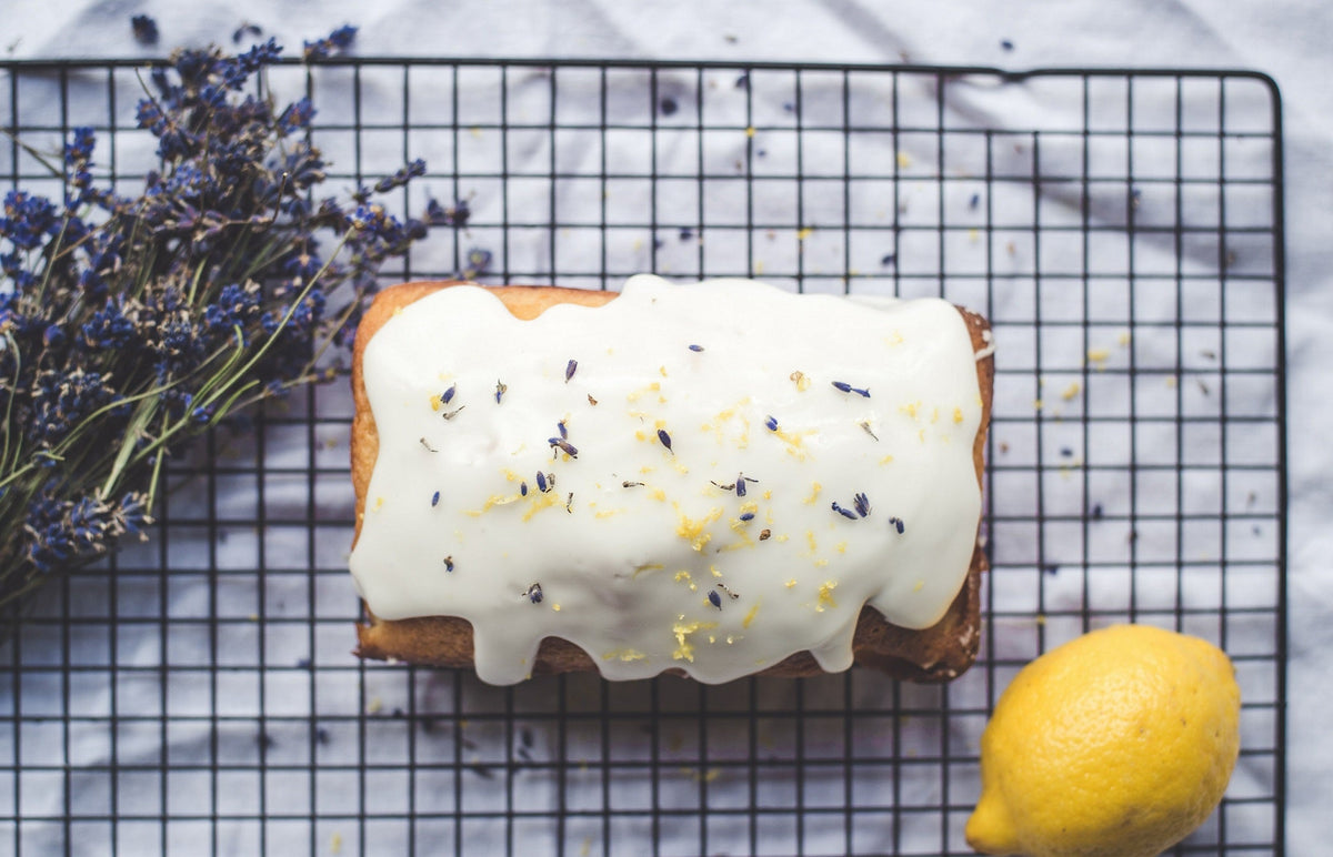 Olive Oil Zucchini Cake with Lemon Glaze