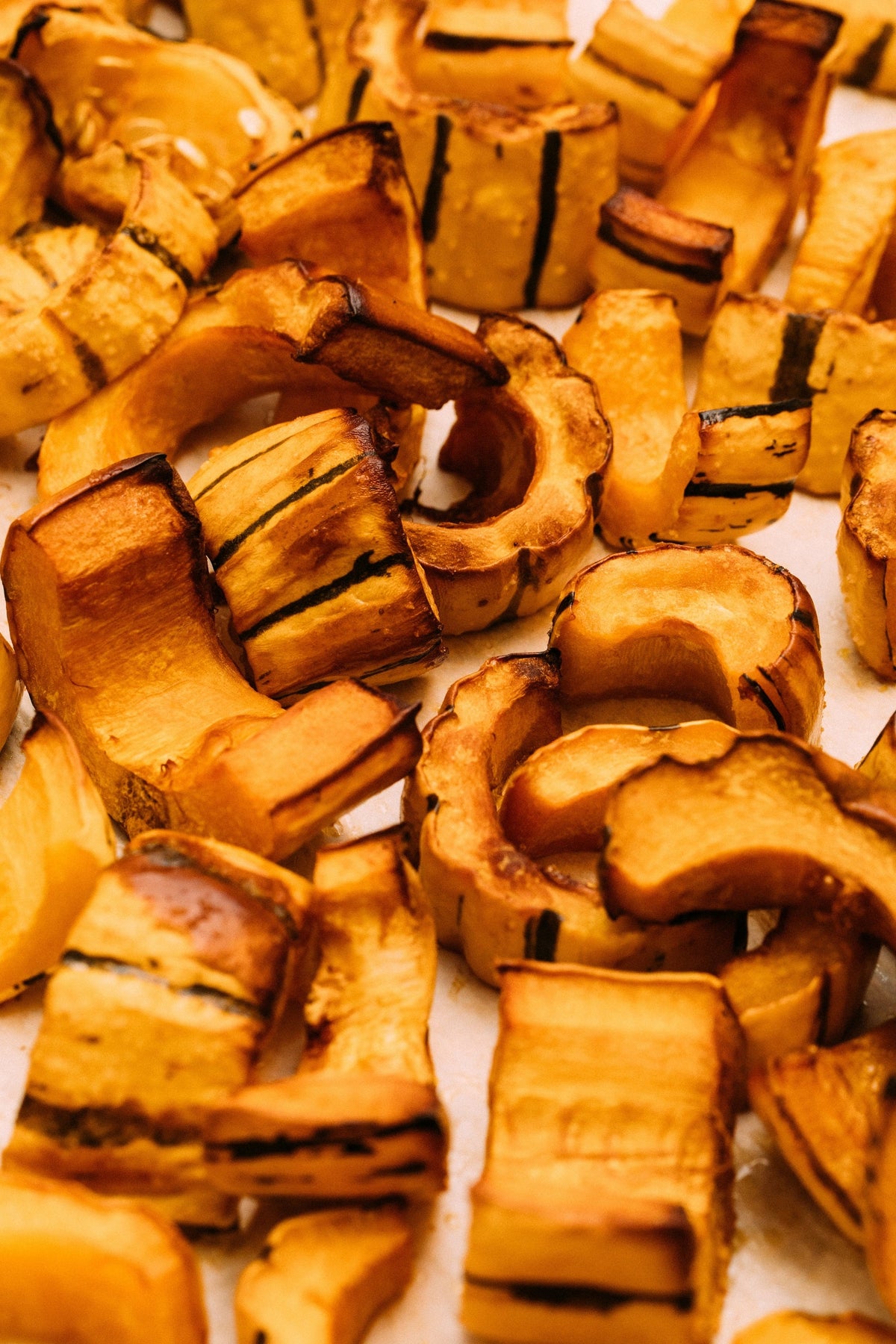 Roasted Squash and Green Salad