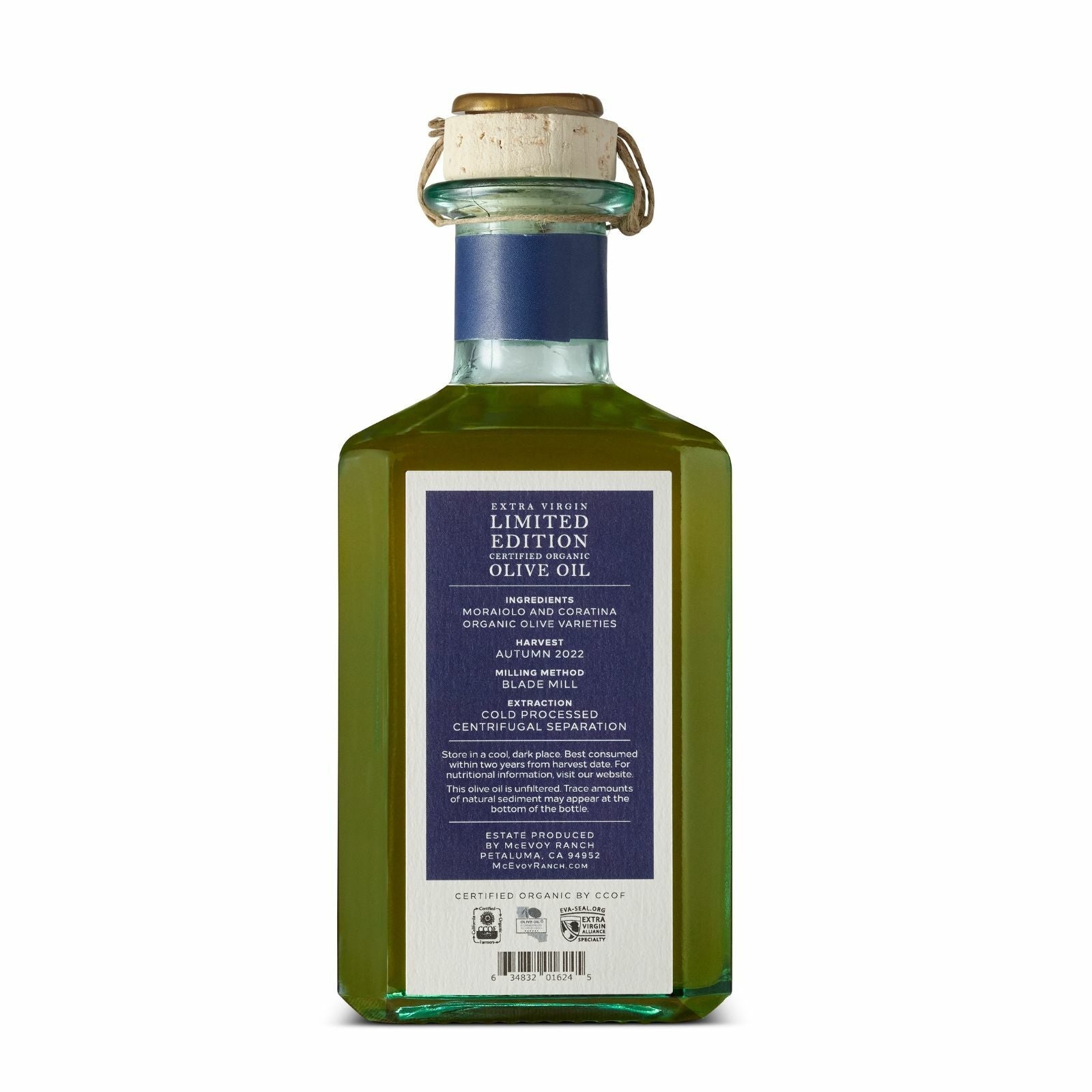 Certified Organic Limited Edition Extra Virgin Olive Oil