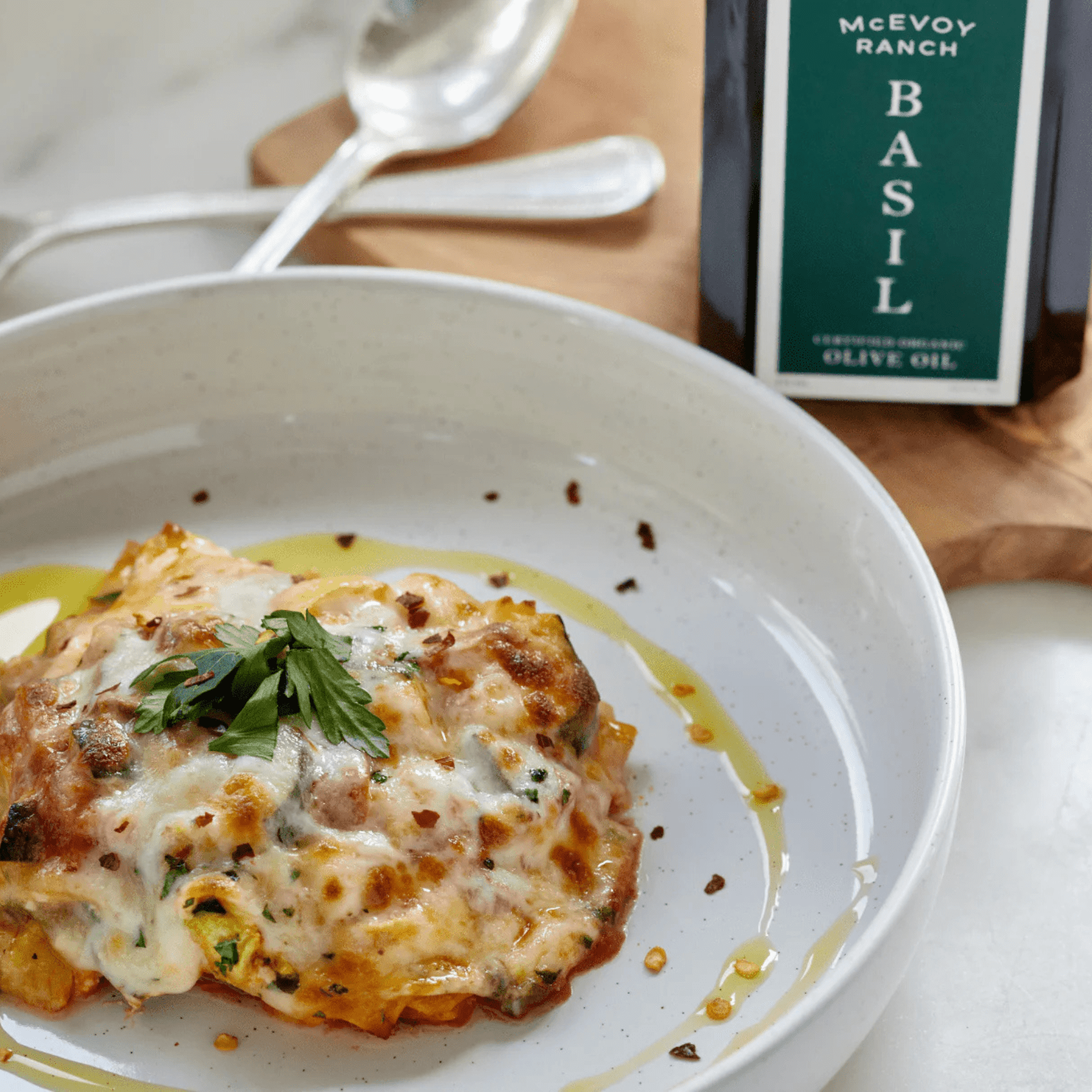 Organic Basil Olive Oil