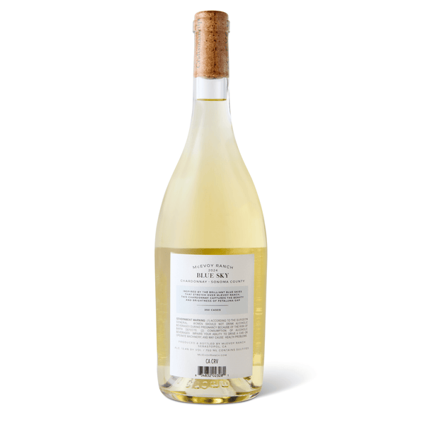 2024 Blue Sky Chardonnay - McEvoy Ranch