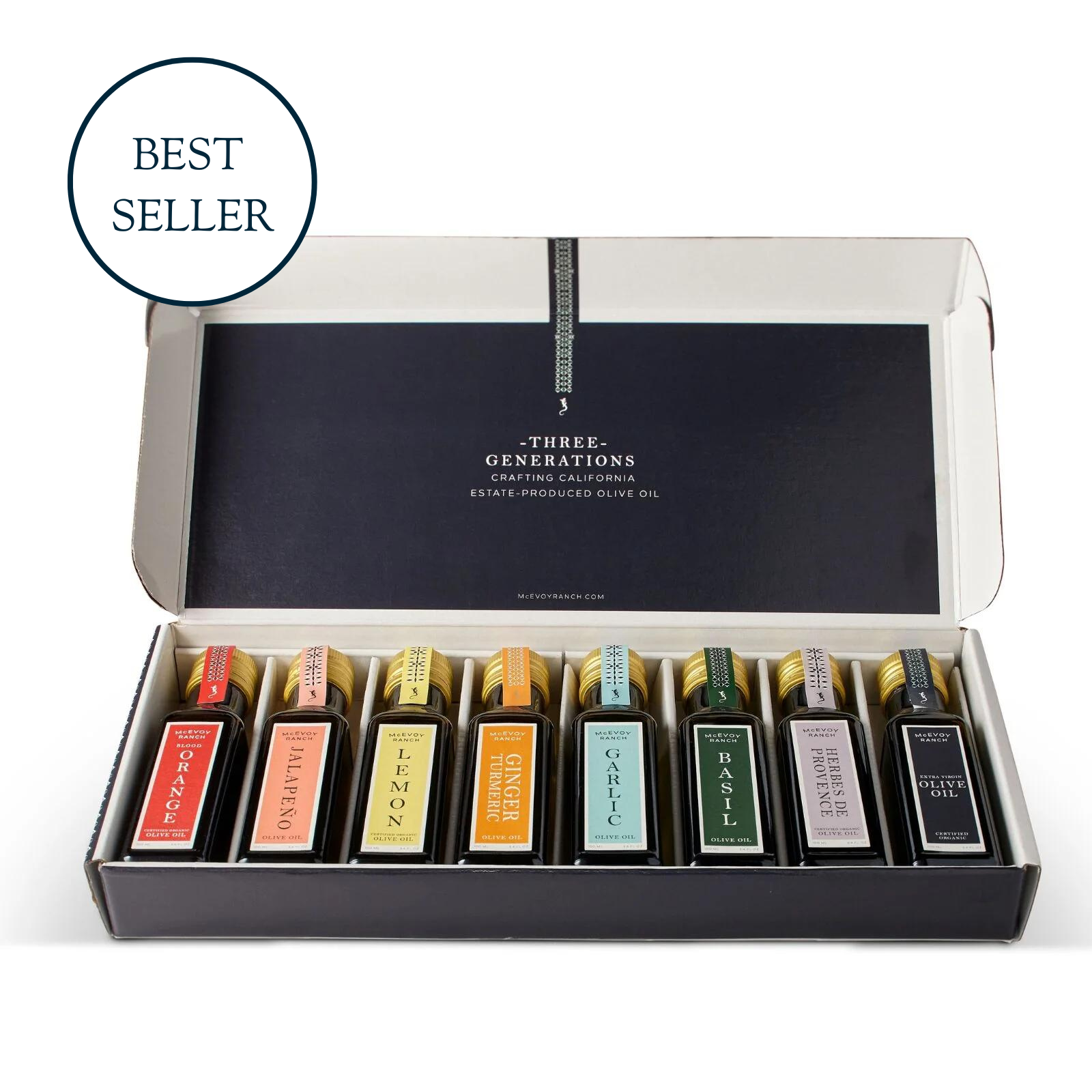 8-Piece Olive Oil Tasting Gift Pack
