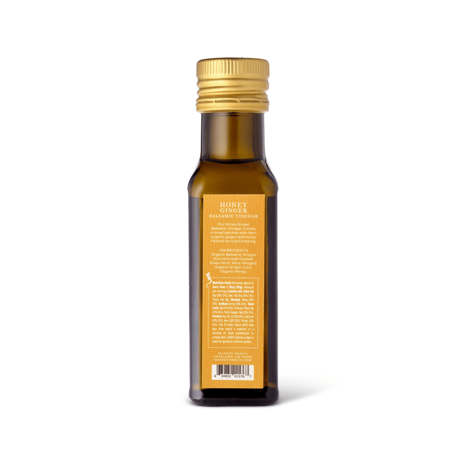 Honey Ginger Balsamic Vinegar