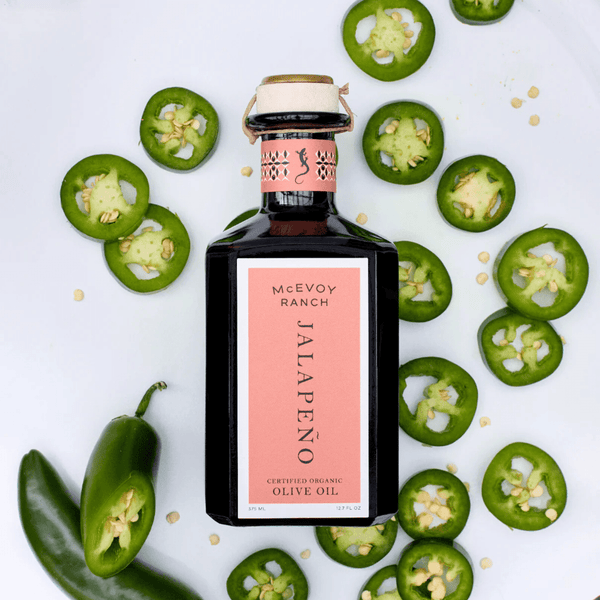 Organic Jalapeño Olive Oil - McEvoy Ranch