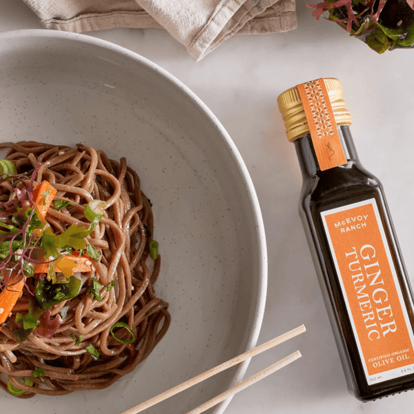 Organic Ginger Turmeric Olive Oil - McEvoy Ranch