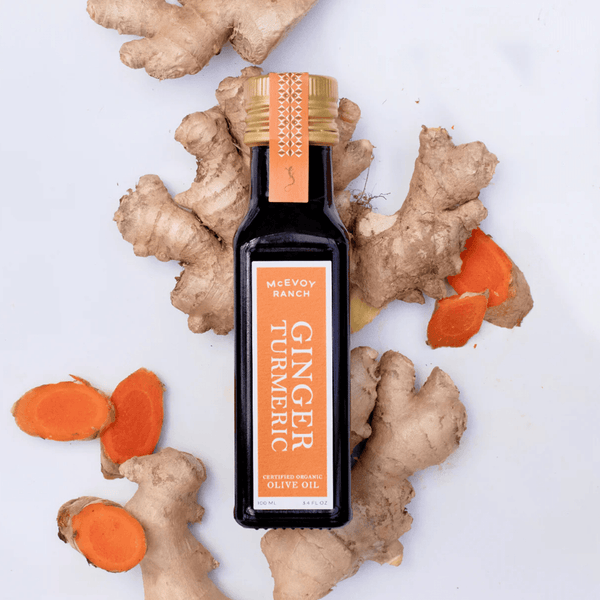 Organic Ginger Turmeric Olive Oil - McEvoy Ranch