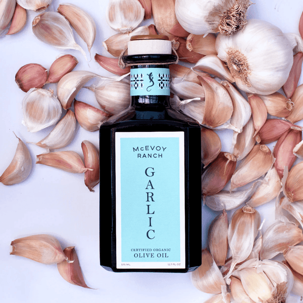 Organic Garlic Olive Oil - McEvoy Ranch