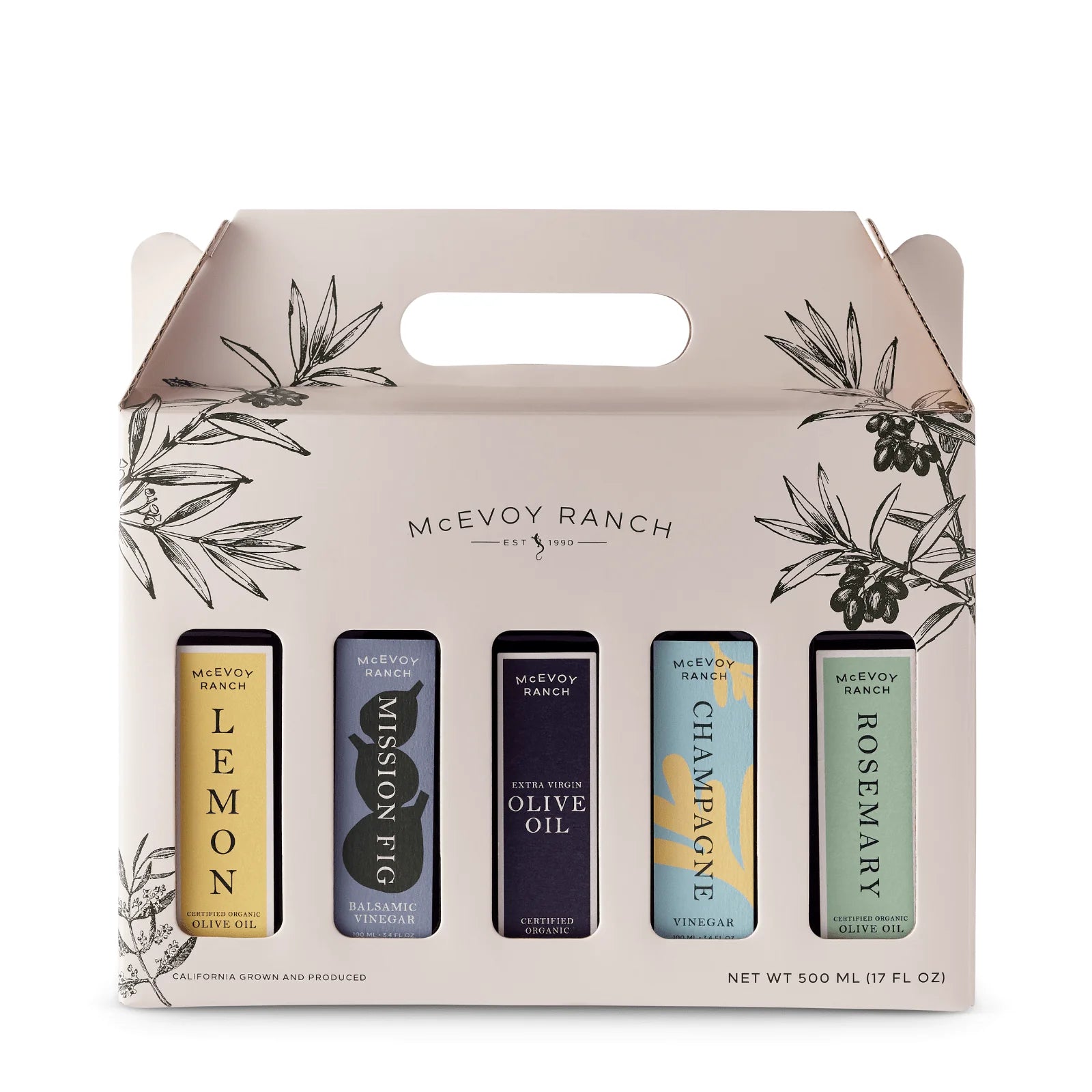 5-Piece Olive Oil & Vinegar Gift Pack