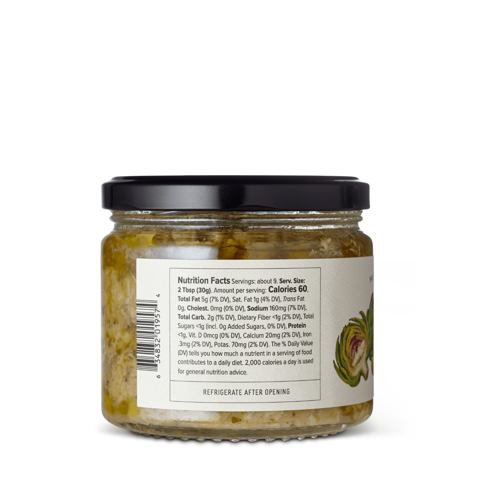 Artichoke Lemon Bruschetta