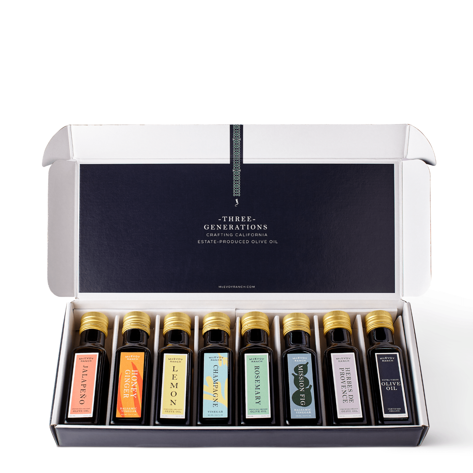 8-Piece Olive Oil & Vinegar Gift Pack
