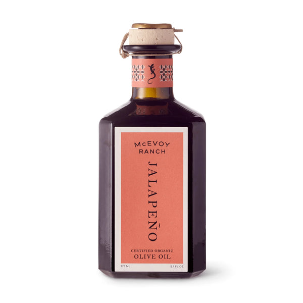 Organic Jalapeño Olive Oil - McEvoy Ranch