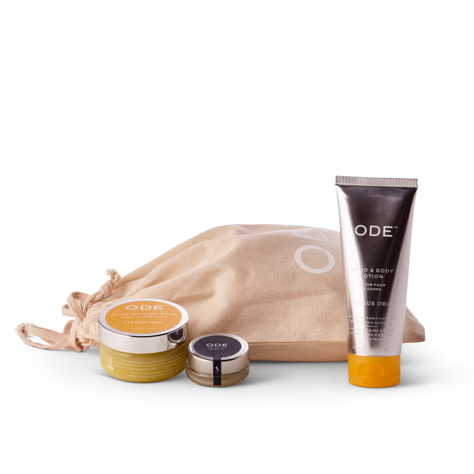 ODE Olive Oil Beauty Bliss Gift Set: Citrus