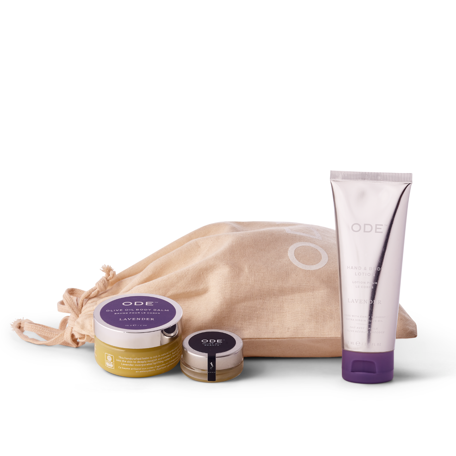ODE Olive Oil Beauty Bliss Gift Set: Lavender