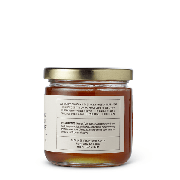Orange Blossom Honey - McEvoy Ranch