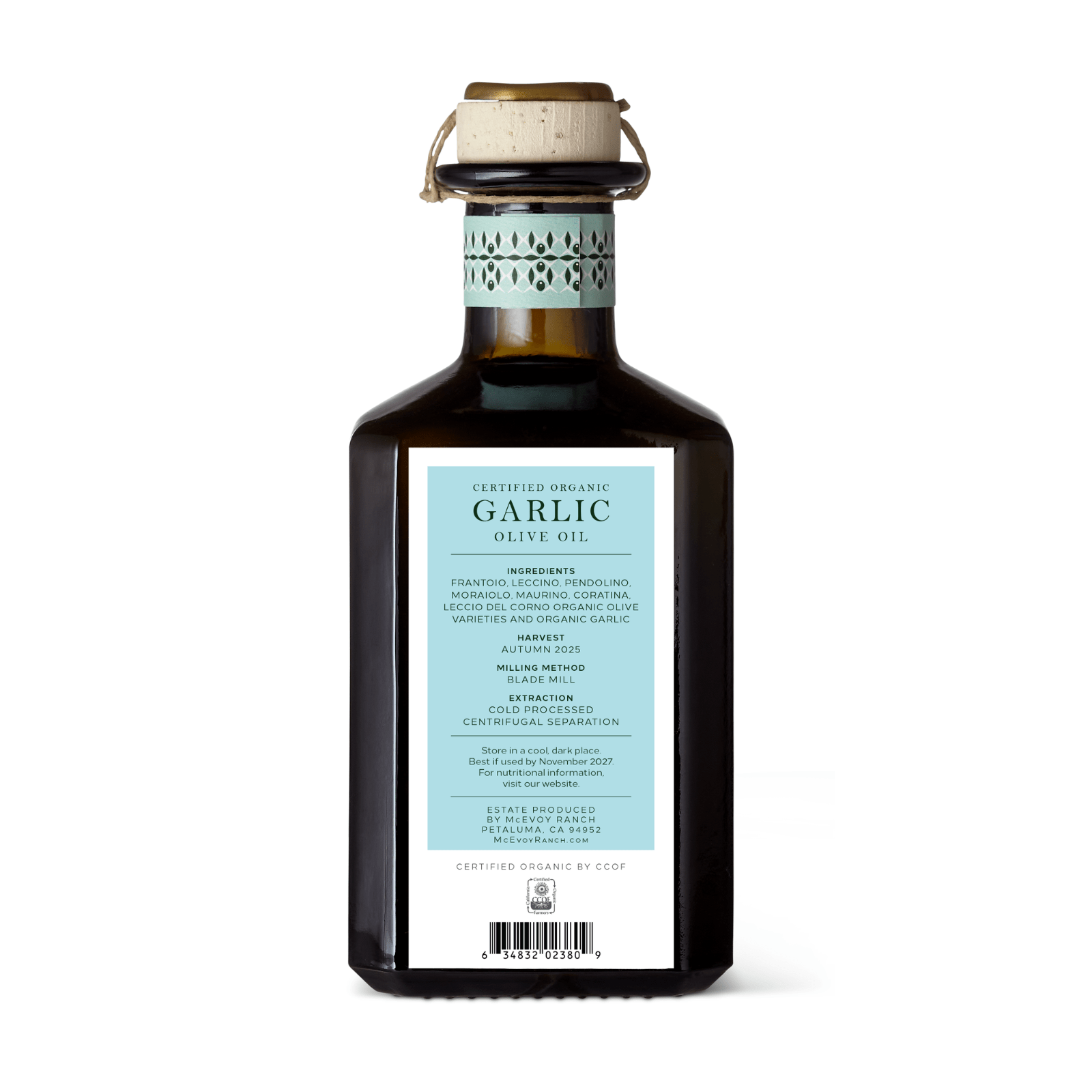 Organic Garlic Olive Oil