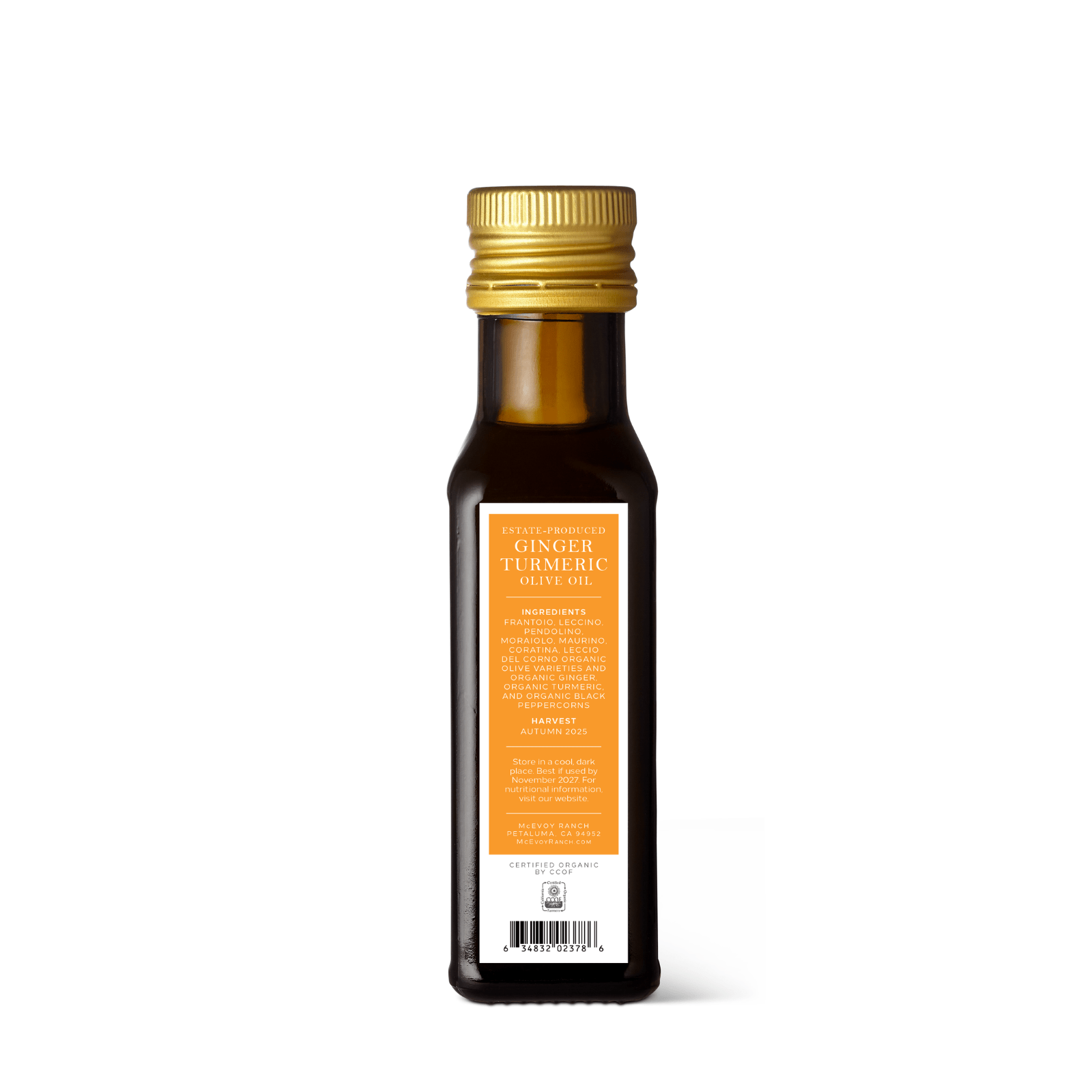 Organic Ginger Turmeric Olive Oil