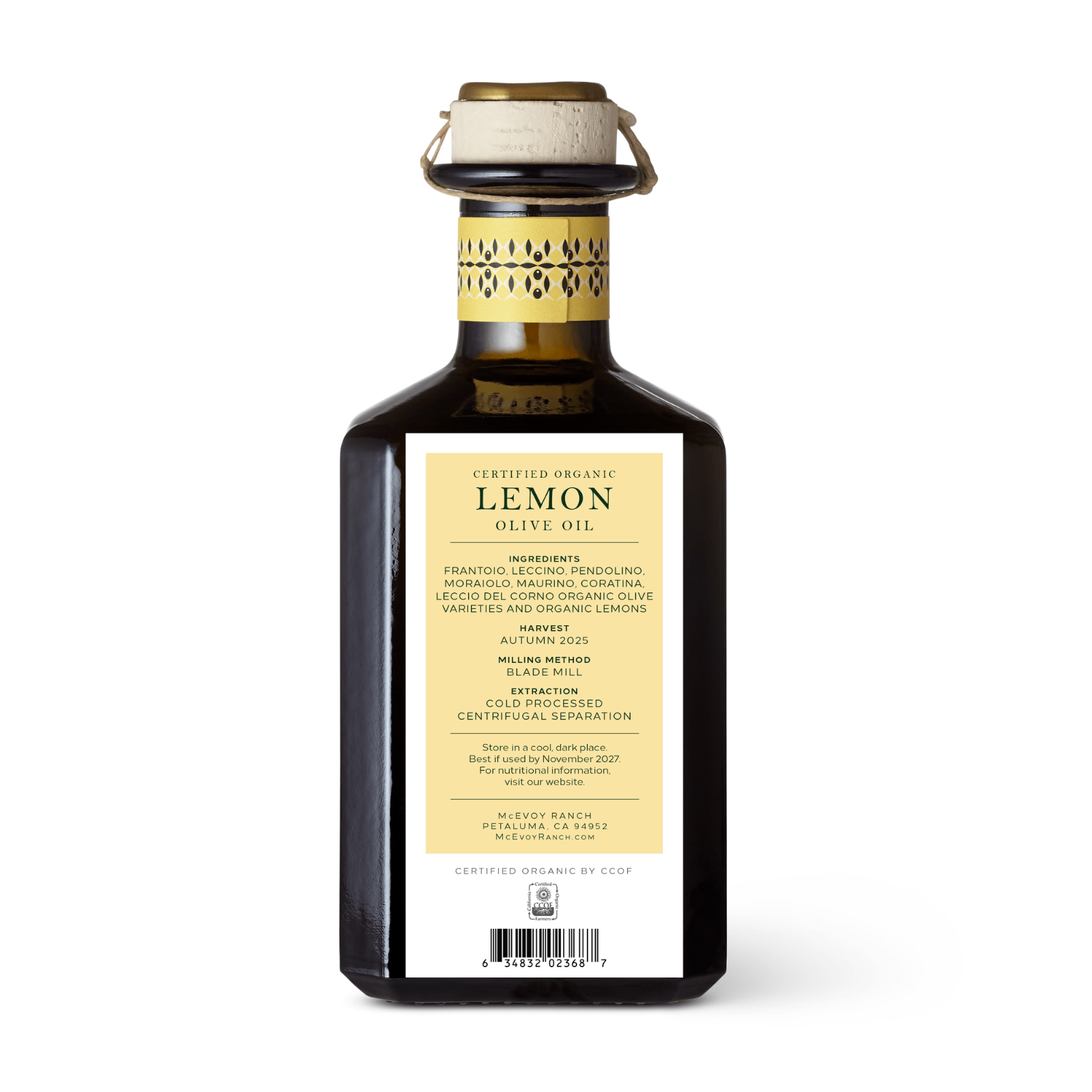 Organic Lemon Olive Oil