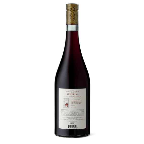 2024 Red Piano Syrah - McEvoy Ranch