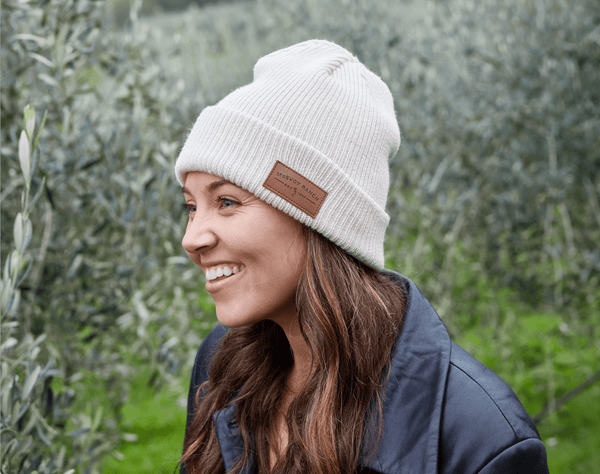MUSE de Deuxieme Classe 【DESTIN】BEANIE McEvoy Ranch Beanie (Cream)