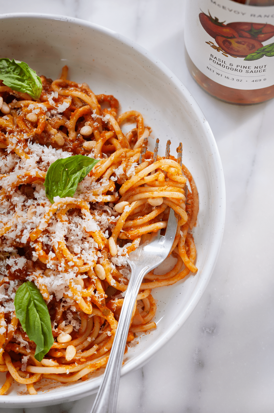 Basil & Pine Nut Pomodoro Sauce