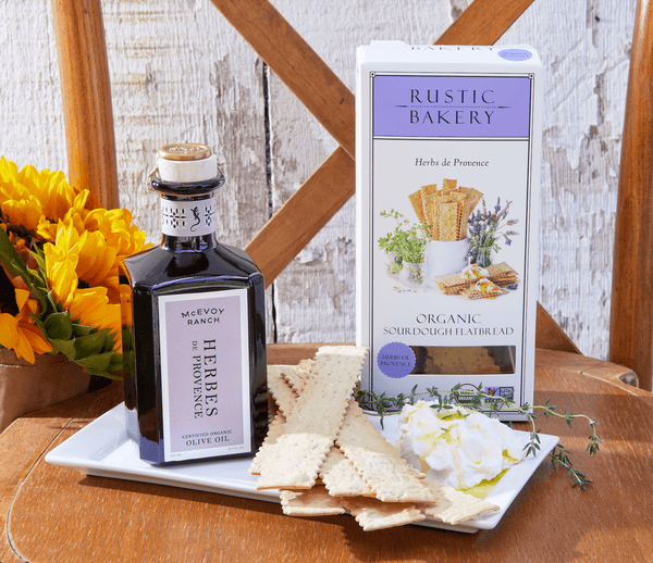 Rustic Bakery Herbs de Provence Flatbread Crackers - McEvoy Ranch