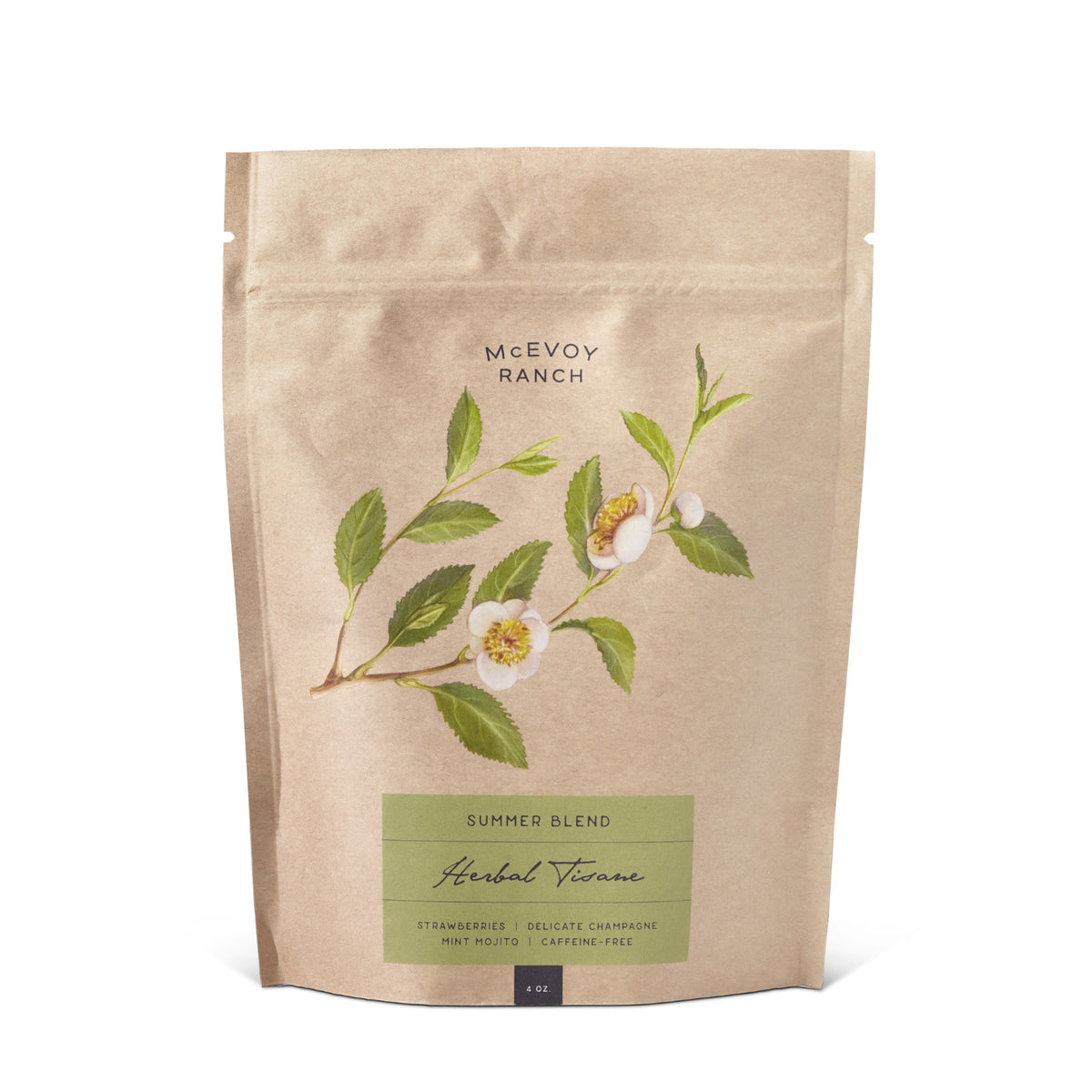 Summer Blend Herbal Tisane: Loose-Leaf Tea