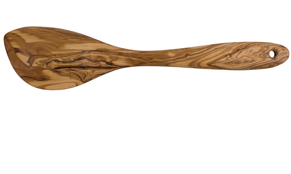 olive wood pointed spoon 12 inches