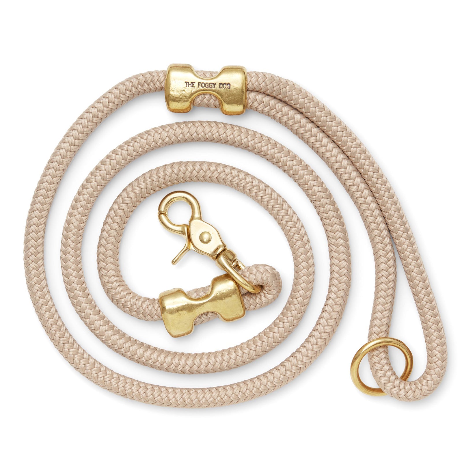 Foggy Dog Leash - Flax Marine Rope