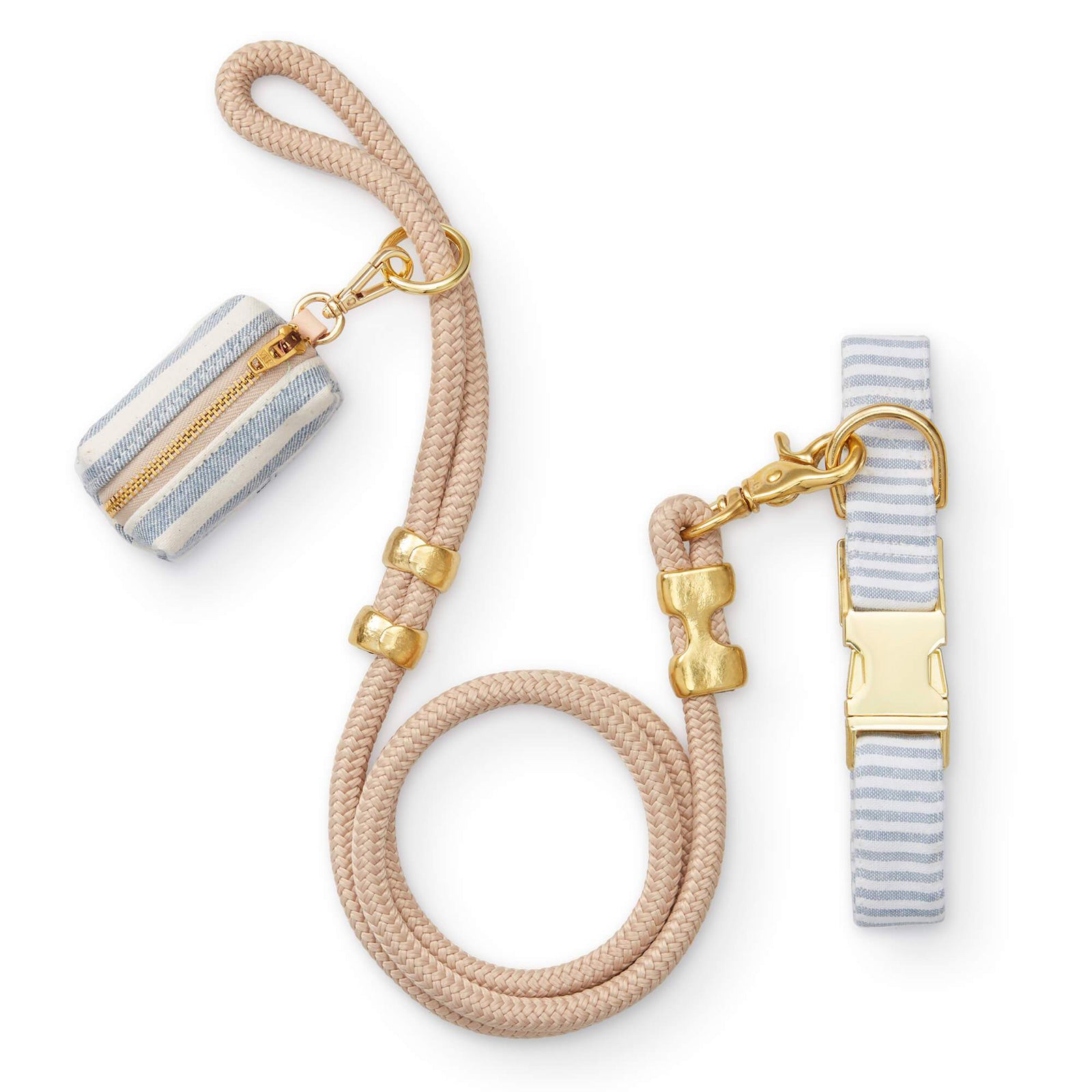Foggy Dog Leash - Flax Marine Rope