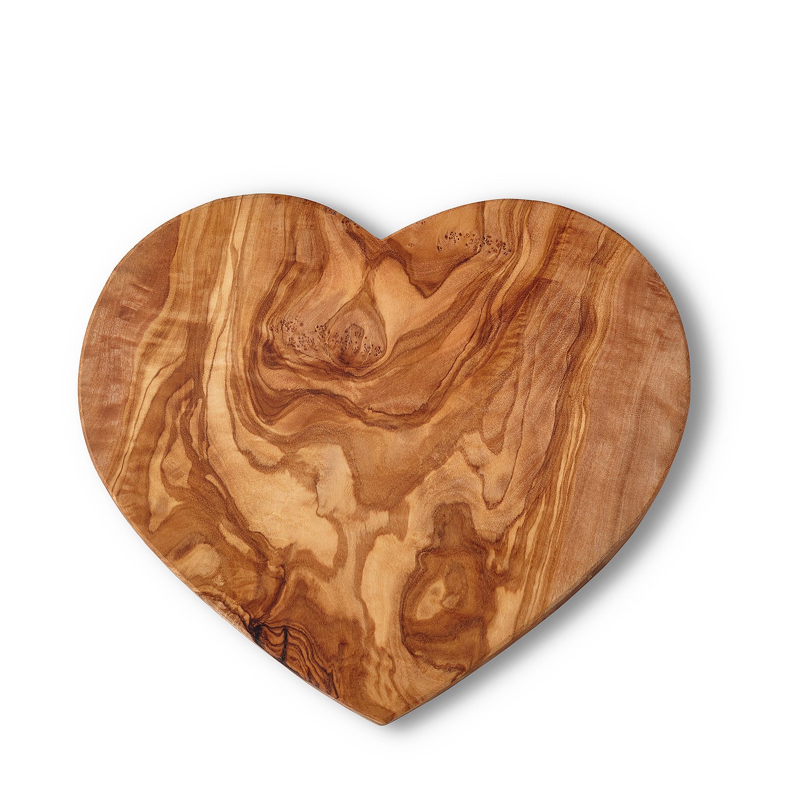 Olive Wood Heart Board
