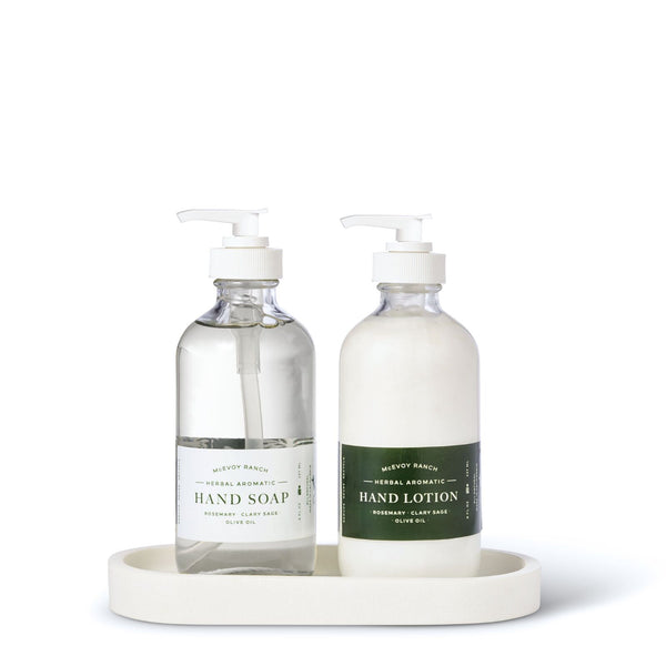 Herb Garden Hand Soap + Hand Lotion Set - McEvoy Ranch