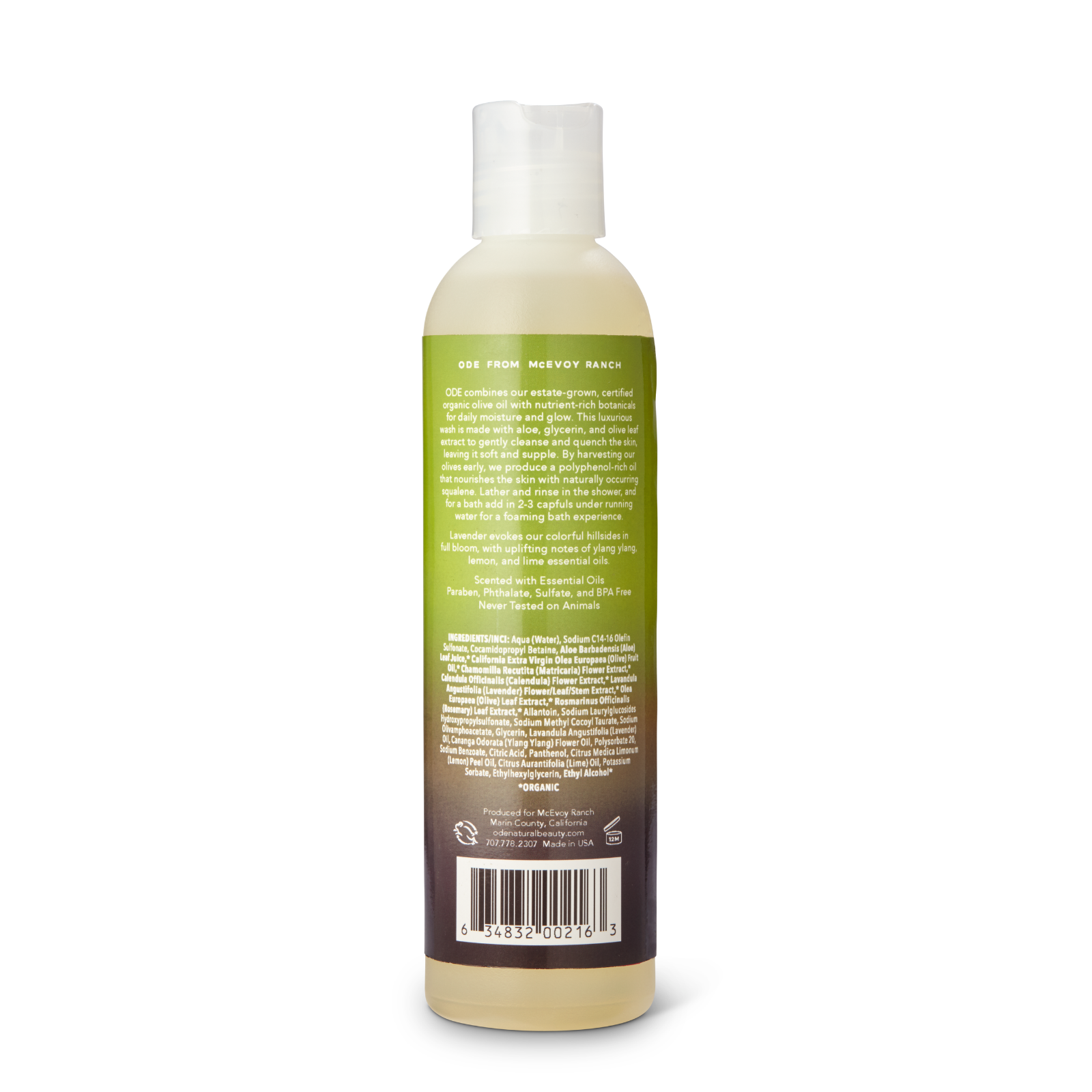 Lavender Bath and Shower Gel 8 oz
