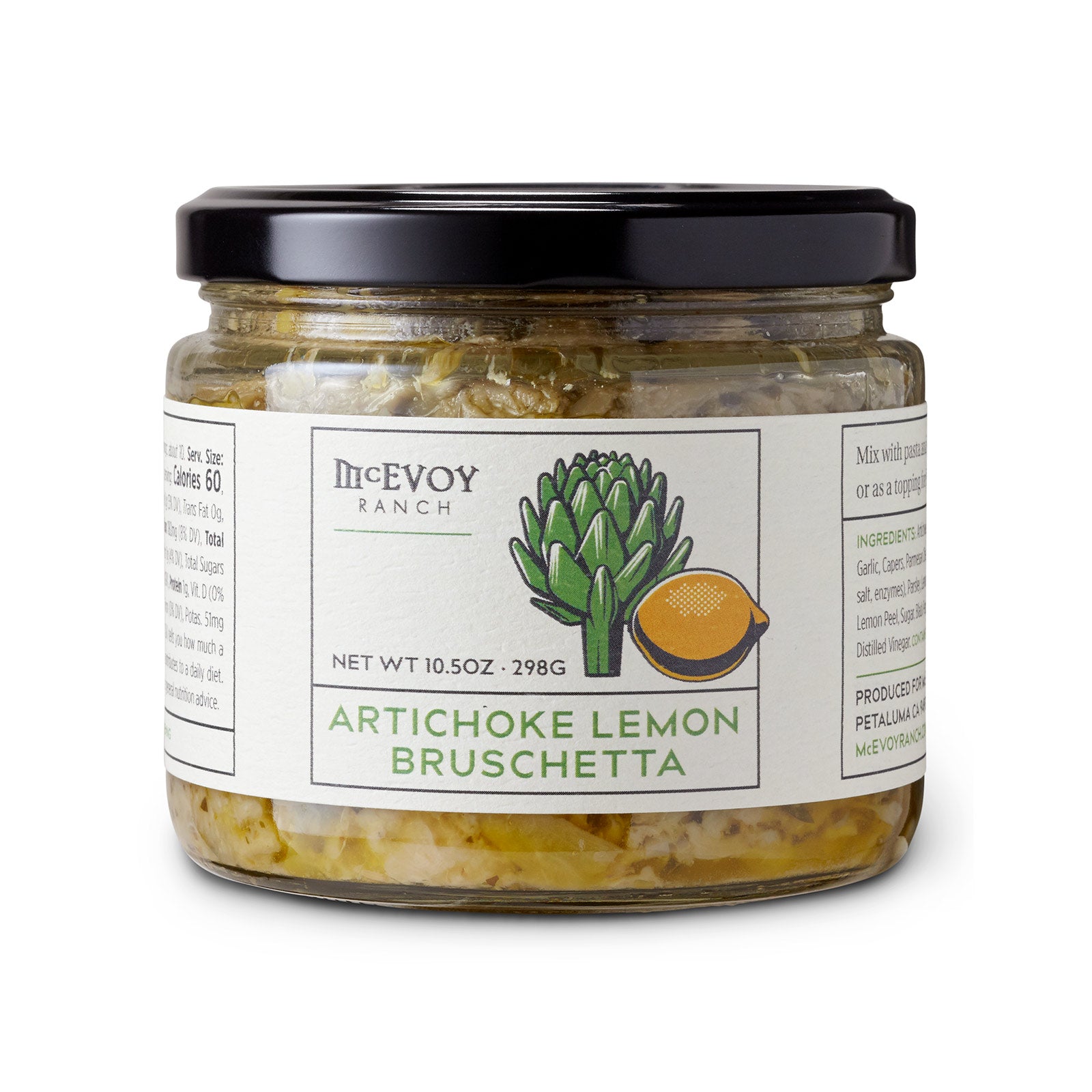 Artichoke Lemon Bruschetta