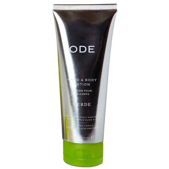 olive oil lotion verde in a tube