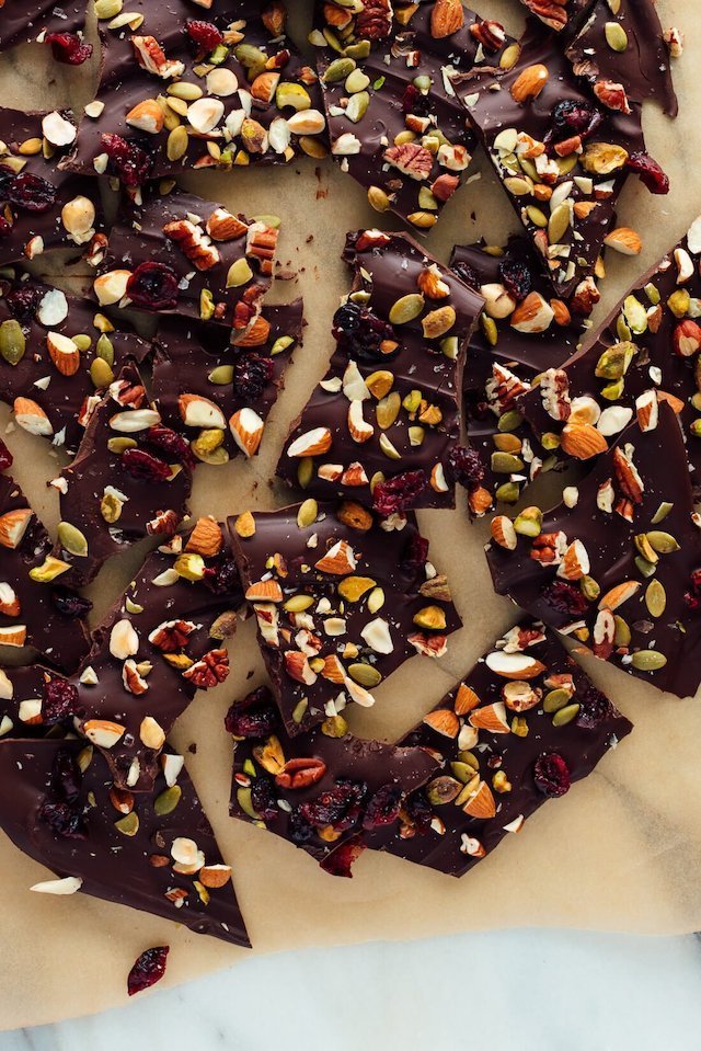 Citrus Chocolate Bark