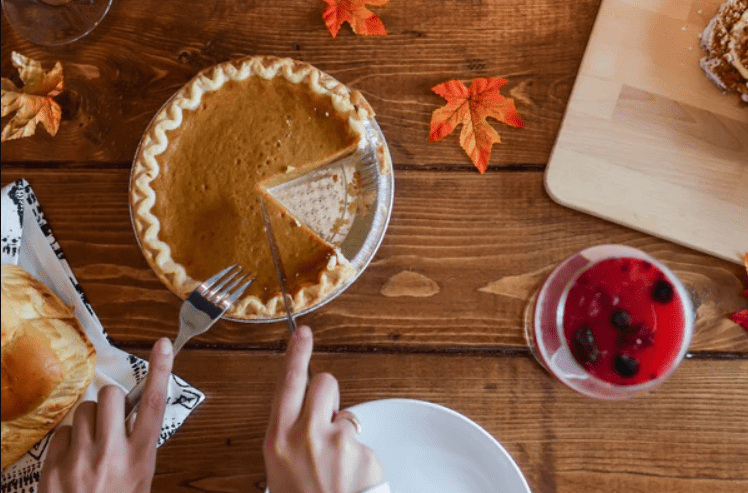 Wildflower Honey Pumpkin Pie
