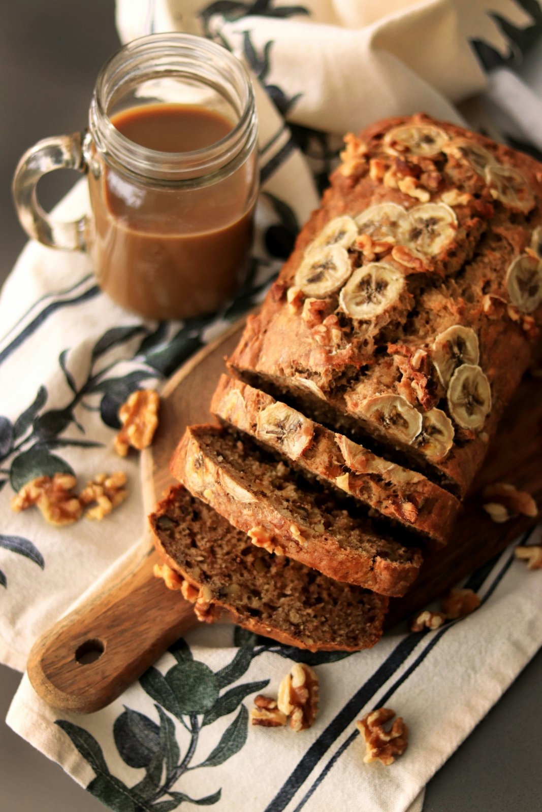 Chai Spice Olive Oil Banana Bread 