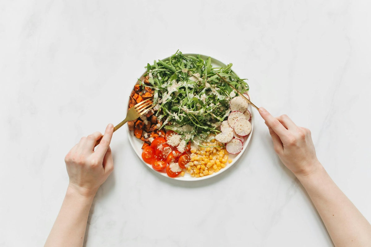 Warmed Winter Greens Salad