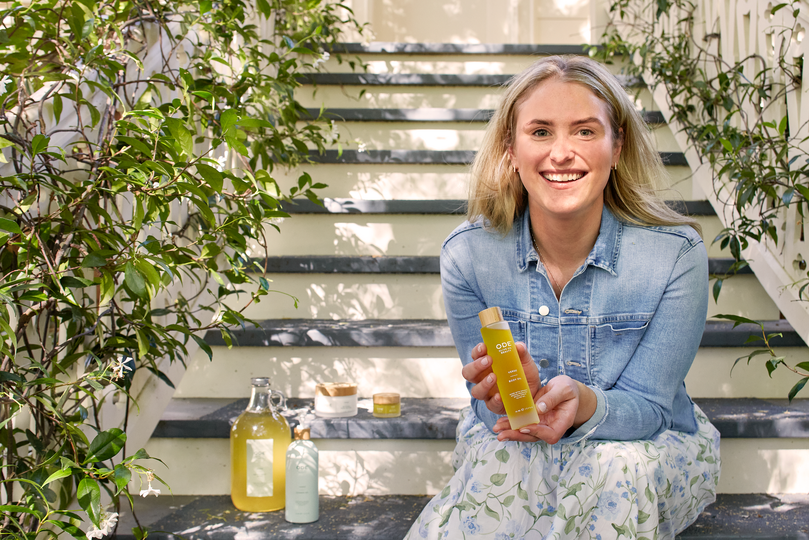 Helen McEvoy on ODE Olive Oil Beauty