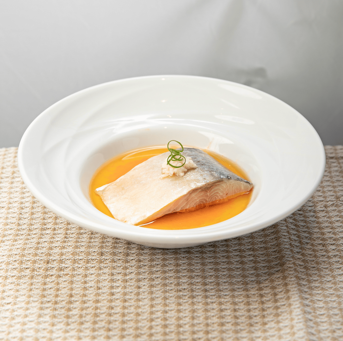Lemon Olive Oil Poached Salmon
