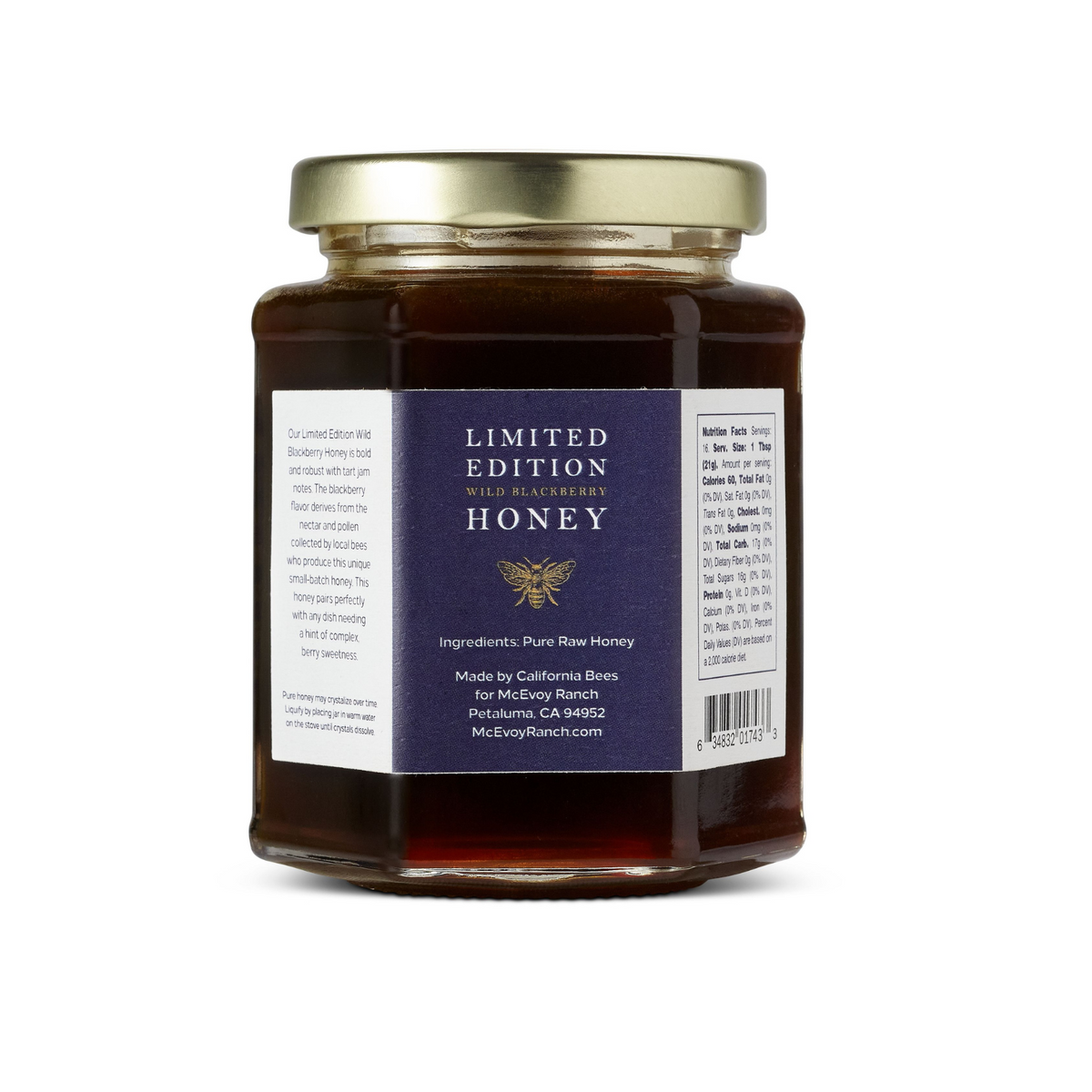 Limited Edition Wild Blackberry  Honey